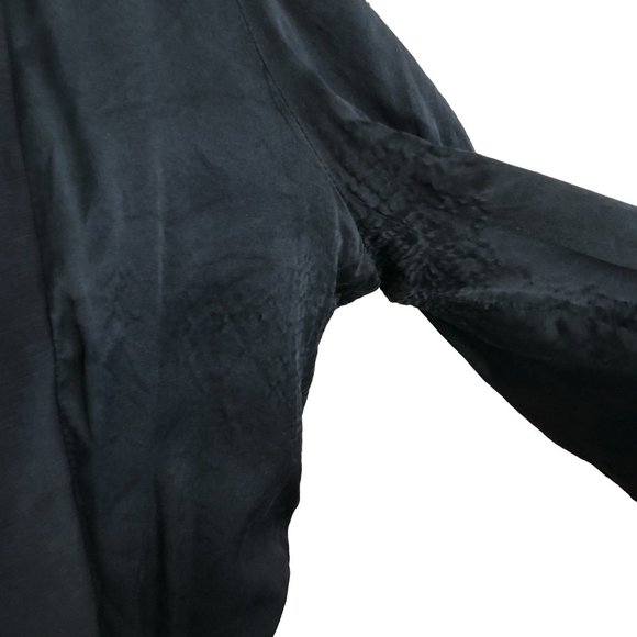 Cropped Blazer Silk & Linen, Brand YA-YA, Medium - Picture 7 of 9